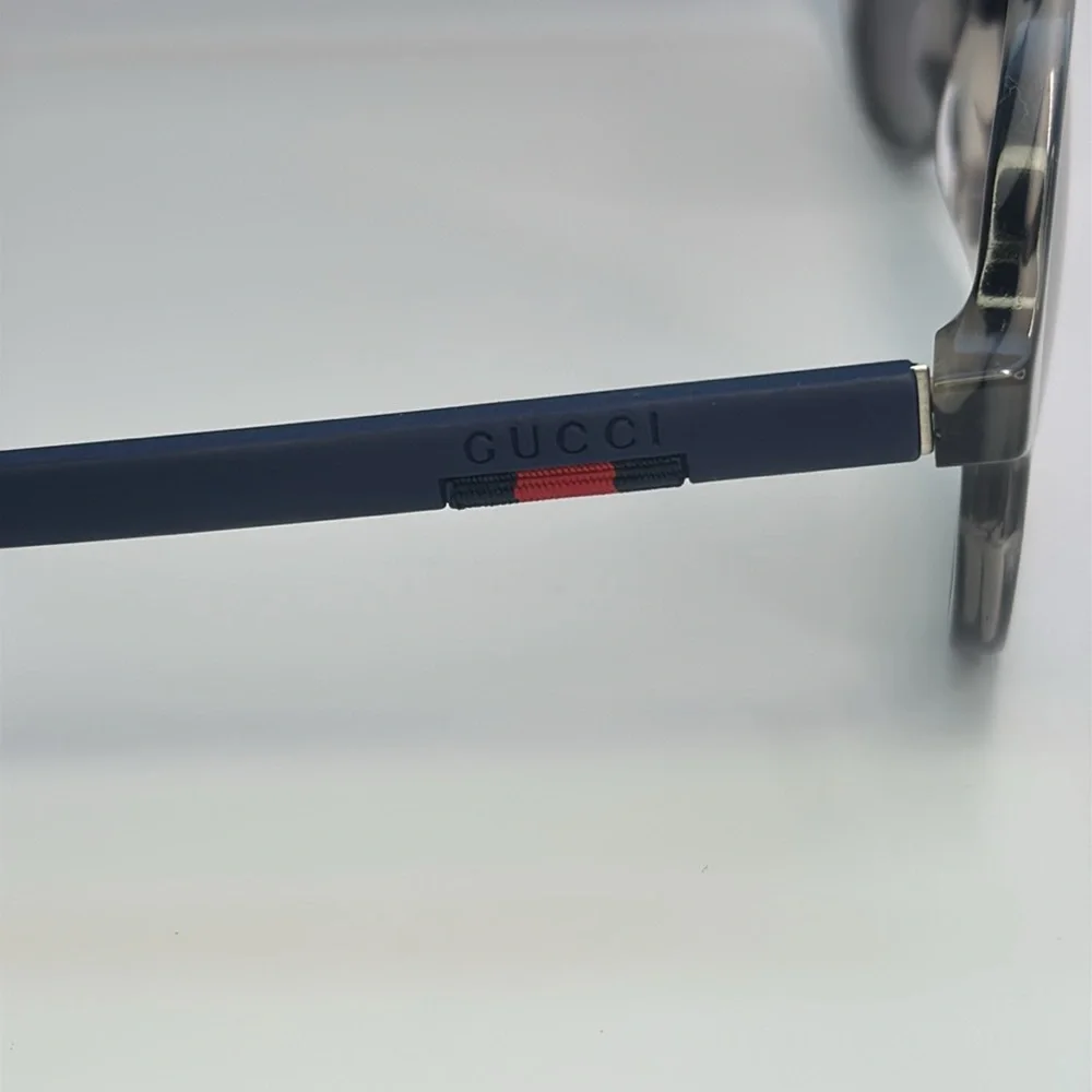 New- Gucci GG0423S 010 Pilot Sunglasses - Authentic Polarized Grey, 60mm”